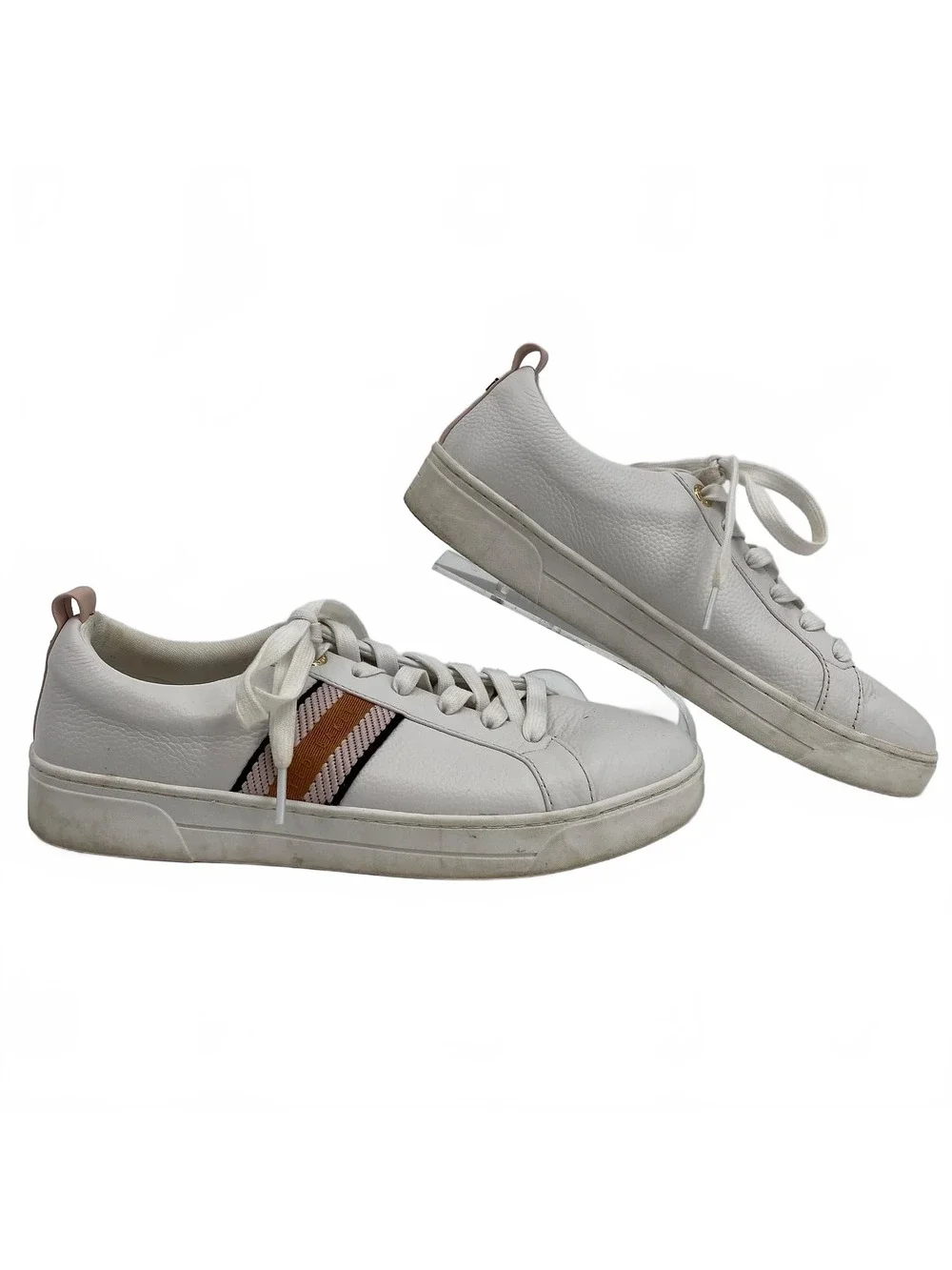 Ted Baker White Pink Brown Sneakers | Women’s US 10